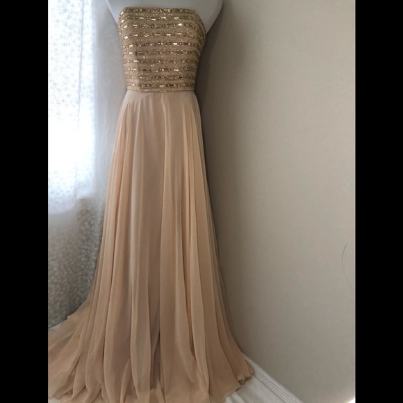Dresses & Skirts - Floor length back laced gown